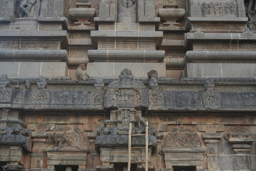 ancient temple in an archaeological site in India