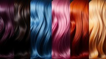 Transforming Hair With Strands Of Naturally Dyed, Multi-Colored Brilliance