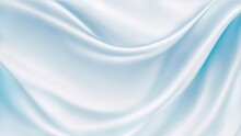Soft Pastel Blue Shiny Satin Silk Swirl Wave Background