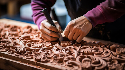 Wall Mural - close up of a cake