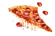 © STOCK AI - Pizza Isolated on transparent background. Generative AI