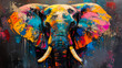 © Manja - painting of the elephant