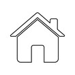 © andi - House icon. Home icon symbol sign flat vector illustration design