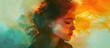 © The 2R Artificiality - Rejuvenated and empowered young woman moving past sadness and fear.