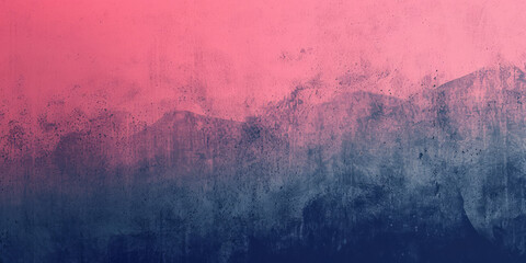 Poster - A grungy pink and blue textured background with a distressed, weathered look and a gritty overlay.