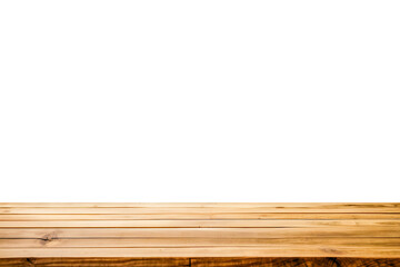 Wall Mural - Empty wood table top PNG file background can used for display or montage your products. wooden table template