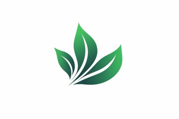 Wall Mural - Leaf logo illustration icon