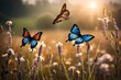 butterfly nature insect flower beauty summer