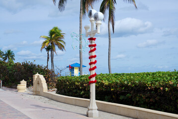 Wall Mural - Weihnachten in Südflorida