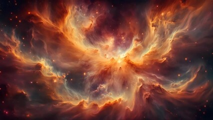 Wall Mural - Starry night cosmos Colorful nebula cloud in space galaxy	
