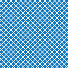 Poster - abstract seamless minimalistic blue rectangle shape pattern.