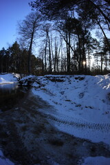 Sticker - Centuria River in Winter, błędów