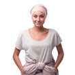 © JAArtificial - Front view woman with cancer,
