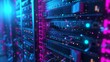 © Edgar Martirosyan - Data center and network devices in high performance operation