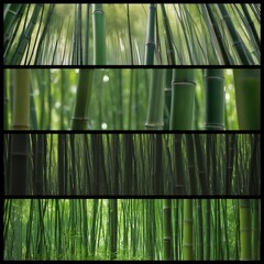 Bamboo textures design picture