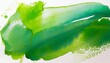 watercolor texture stain green with water color blots and wet paint