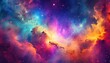 colorful space galaxy cloud nebula stary night cosmos universe science astronomy supernova background wallpaper  al