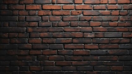  Black brick wall textured background