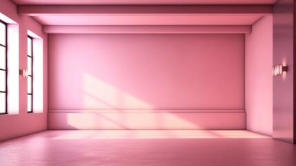 Poster - Beautiful original background image of an empty Ai Generative