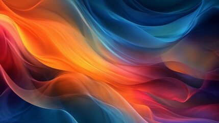 Poster - Digital abstract background Can be used for technology Ai Generative