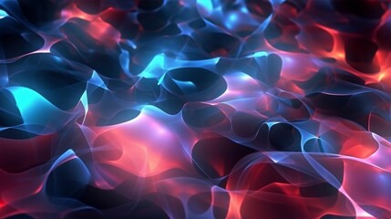 Poster - Digital abstract background Can be used for technology Ai Generative