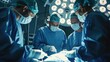 © buraratn - Concentrated Surgical team operating a patient in an operation theater. Well-trained anesthesiologist with years of training with complex machines follows the patient throughout the surgery.
