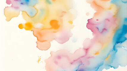 abstract beautiful water color painting background