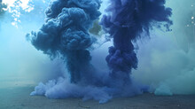 Blue Smoke Bomb Revealing The Gender, Gender Reveal Celebration, Boy Gender, Gender Reveal Party, Blue-themed, Blue Surprise, Baby Boy Announcement, Its A Boy, Baby Bump Reveal, Joy, Family Happiness