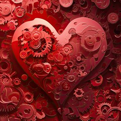 background design, happy valentine, with single theme, illustration