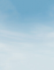 tranquil light blue sky background.