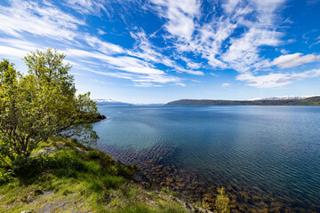 Wall Mural - Beautiful Nature Norway natural landscape.