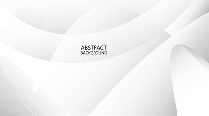 Poster - Abstract white square shape with futuristic concept background.	