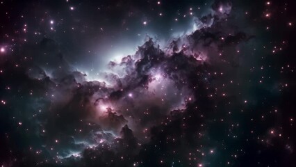 Wall Mural - Starry night cosmos Colorful nebula cloud in space galaxy	
