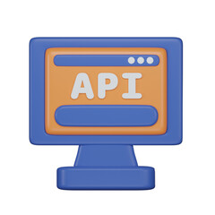 Api 3d icon