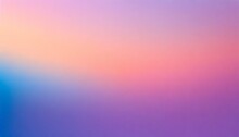 Simple Pastel Gradient Purple Pink Blured Background For Summer Design