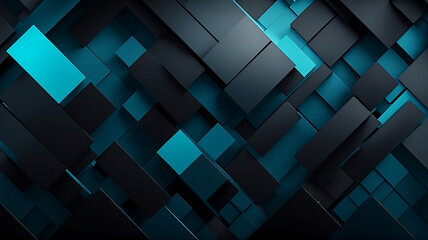 Wall Mural - Geometric abstraction wallpaper background.