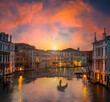 The Grand Canal at sunset