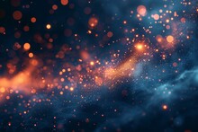 Background Image With Blurred Flames Fluttering
