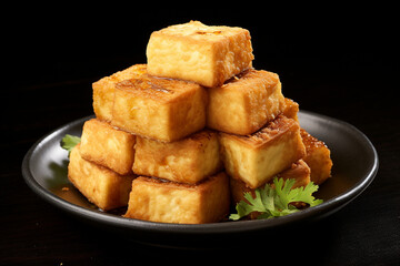 japanese deep fried tofu, Abura-age