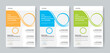 © fatema - Corporate Business Flyer template layout 3 color design concept in the template.