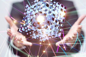 Aufkleber - The concept of Innovation in e-Commerce.
