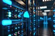 Cloud computing data center, vital for modern digital infrastructure.