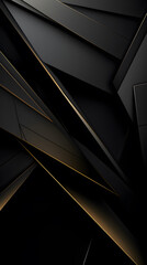 Wall Mural - Abstract Black theme background