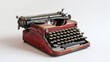 Weathered Elegance: The Charm of a Vintage Typewriter.