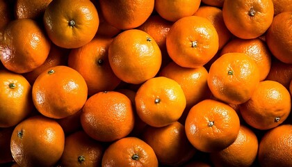 Poster - full frame of orange fruit background