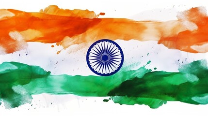 The Spirit of India ; india falg