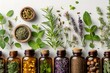 © Rathnayakamudalige - Embrace nature's healing with our stock photo featuring herbal organic medicine products. Capturing the essence of natural herb essentials for a holistic and organic lifestyle.