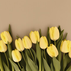 Wall Mural - bouquet of tulips