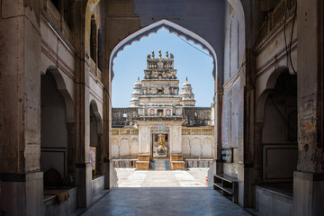 Sticker - views of pushkar mandir temple, india