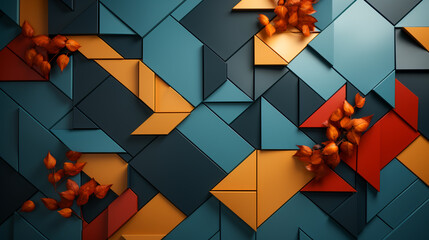 Wall Mural - Abstract    trendy modern background